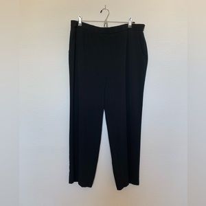 Kim Rogers Curvy 18W short black dress pants